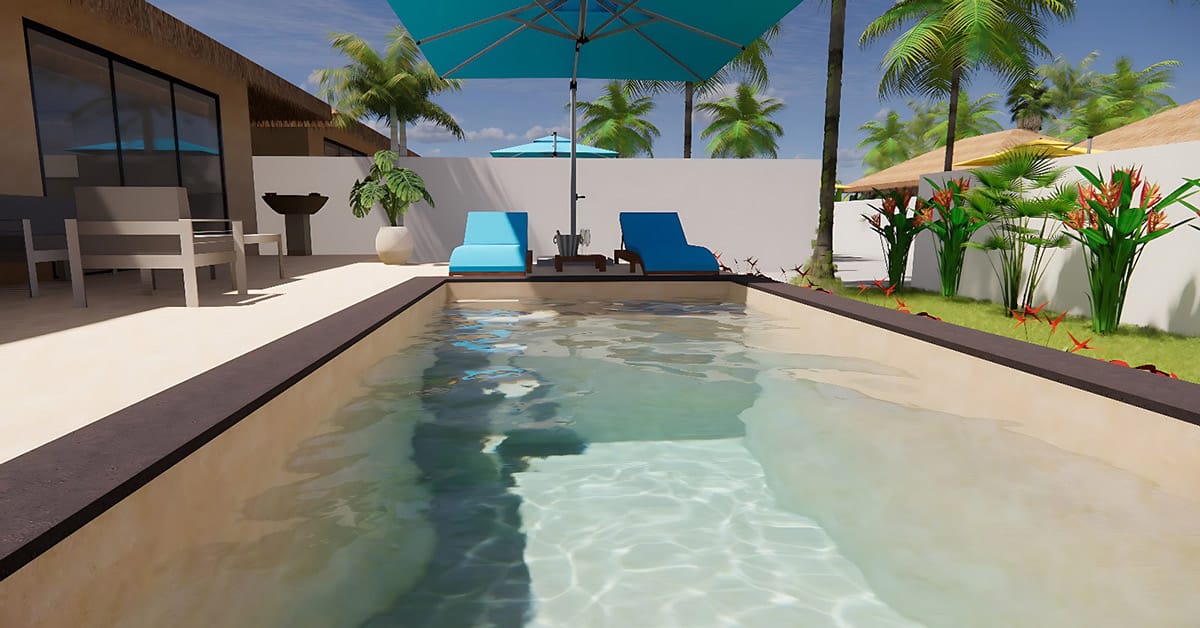 TK-Sunset-Villa-typeA-swimming-pool-view-4 TK Sunset - Thong Krut - Koh Samui - Villa type A